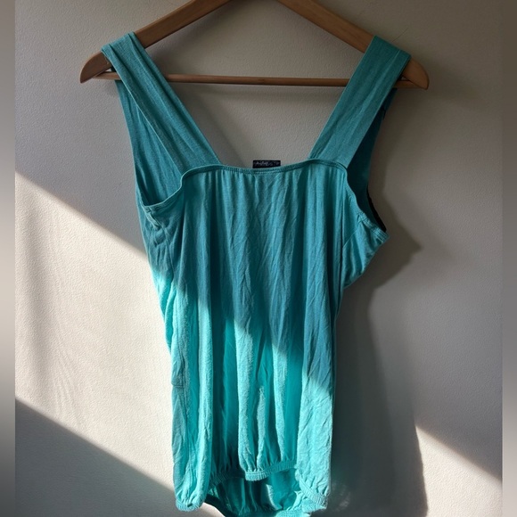 Y2K Deadstock Daytrip Teal and Black Black Beaded Top - Picture 5 of 9